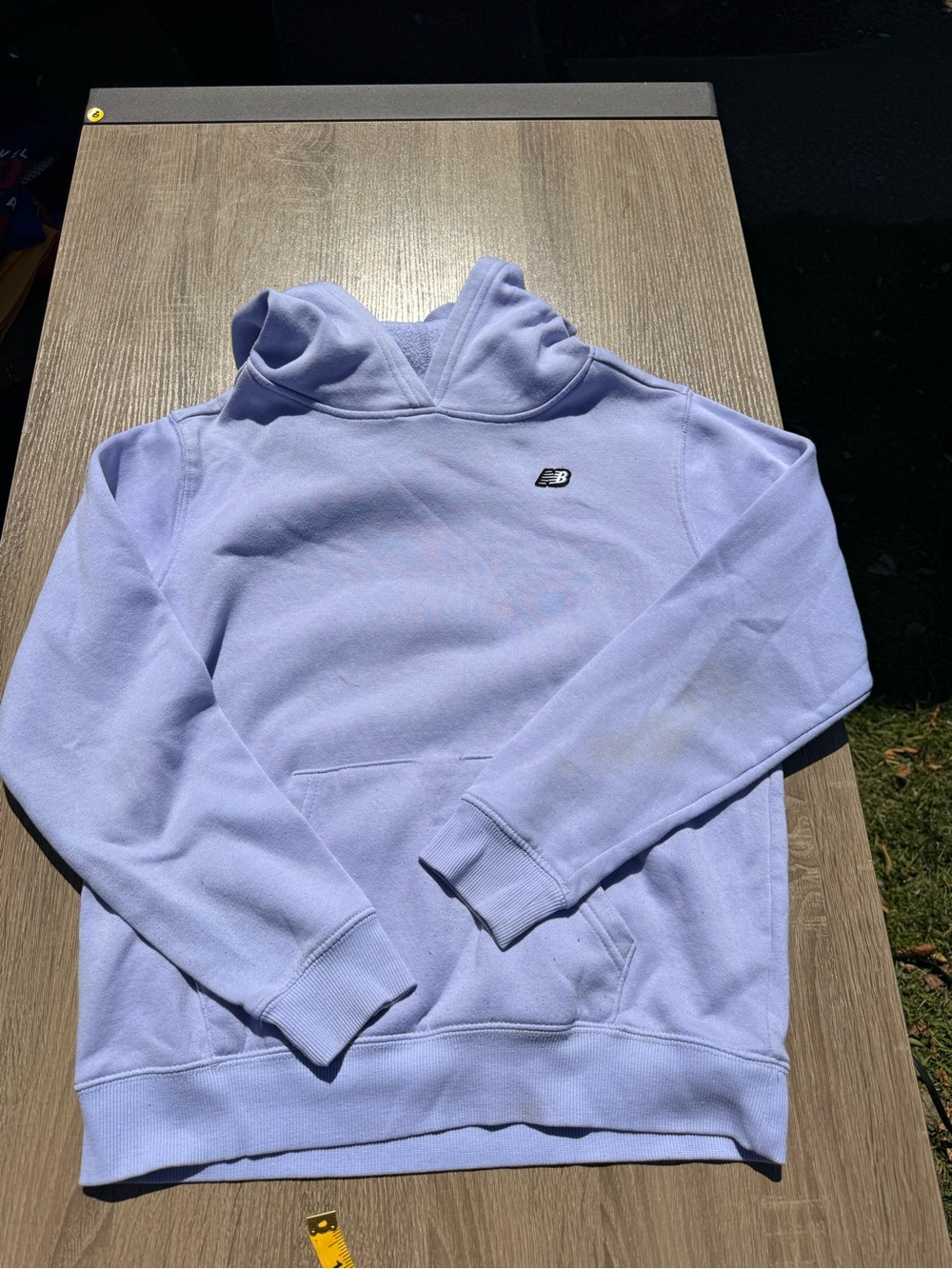 New Balance Light Purple Pullover Hoodie